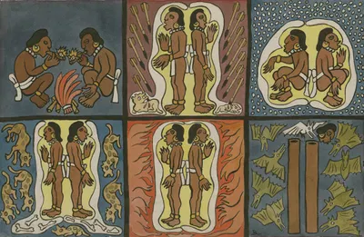 Испытания героических близнецов by Диего Ривера, 1931 — digital art print download