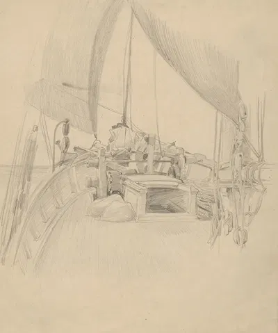 Ship's bow by Вальдемар Андерсен, 1895-1928 — digital art print download