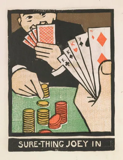 Sure-thing Joey in by Frank Holme, 1903 — digital art print download
