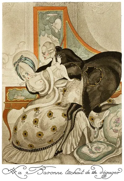 На красных каблуках пл. 07 by Герда Вегенер, 1929 — digital art print download