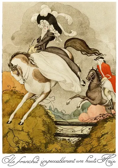 На красных каблуках Пл.08 by Герда Вегенер, 1929 — digital art print download