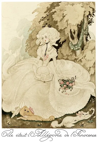 На красных каблуках Пл. 09 by Герда Вегенер, 1929 — digital art print download