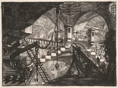 Арка с раковиной by Джованни Баттиста Пиранези, 1761 — digital art print download