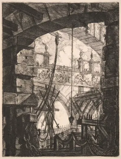Большая площадь by Джованни Баттиста Пиранези, 1761 — digital art print download
