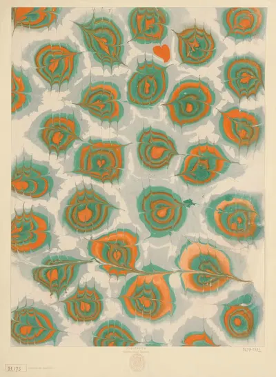 Мраморная бумага by Огюст Геber, 1901 - 1921 — digital art print download