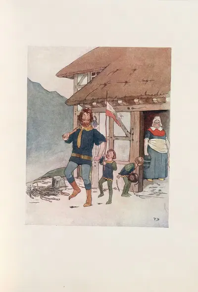 Уильям Телл рассказан снова Пл.03 by Филип Дадд, 1904 — digital art print download
