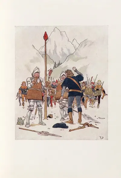 Уильям Телл рассказан снова Пл 07 by Филип Дадд, 1904 — digital art print download