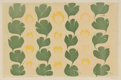 Marmorpapier (florales Motiv) by Eduard Gabelsberger, 1890 - 1907 — digital art print download