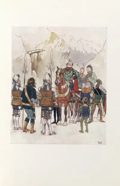 Уильям Телл рассказан снова Пл.11 by Филип Дадд, 1904 — digital art print download