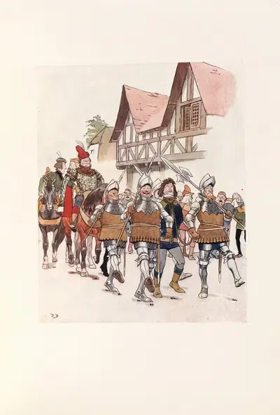 Уильям Телл рассказан снова pl 15 by Филип Дадд, 1904 — digital art print download