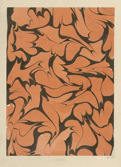 Натянутый мраморная бумага by Франц Вайссе, 1909 — digital art print download