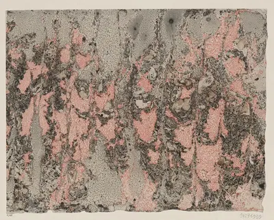 Фантазийный мраморный бумага (Мраморное масло) by Лаура Ланге, 1901 — digital art print download