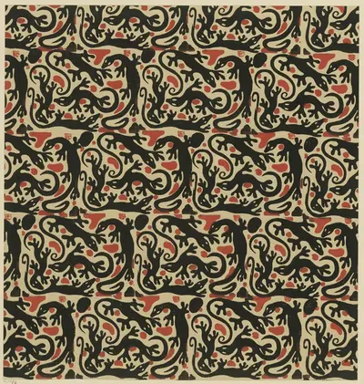 Бунтпапир (Саламандра) by Мария фон Ухатиус, 1902 - 1906 — digital art print download
