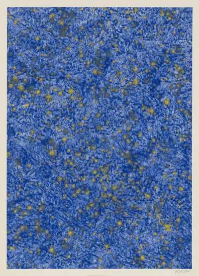 Geädertes Kleisterpapier (mit Sprenkeln) by Max Schneeberger — digital art print download