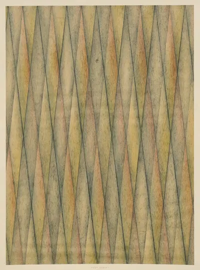 Schabloniertes Papier (Schablonenwischpapier) by Otto Gurbat, 1910 - 1927 — digital art print download
