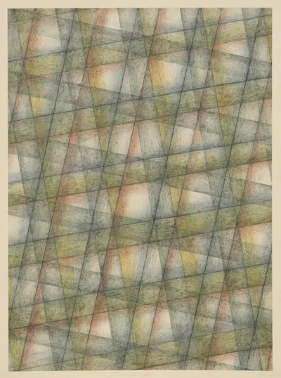 Schabloniertes Papier (Schablonenwischpapier) by Otto Gurbat, 1910 - 1927 — digital art print download