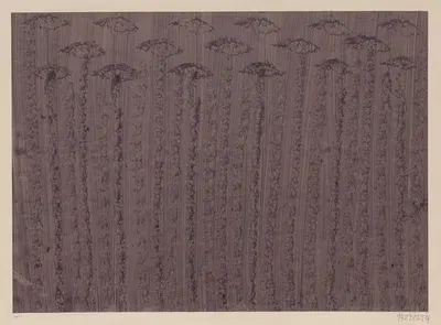 Kleisterpapier (Blütenstengel) by Paul Kersten, 1890 - 1907 — digital art print download