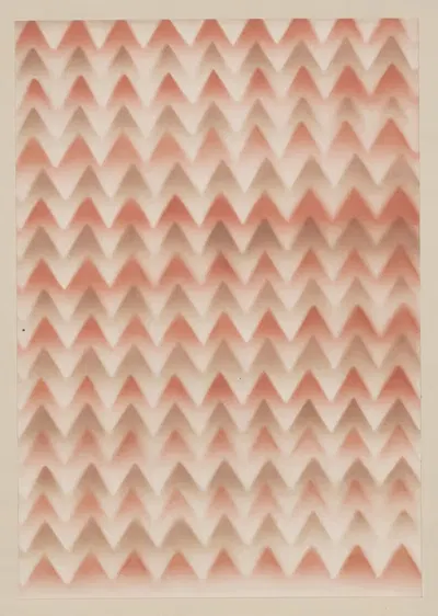Schabloniertes Papier (Schablonenspritzpapier) by Walter Birke — digital art print download