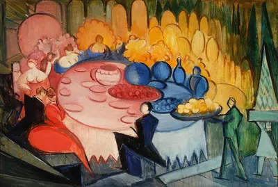 Банкет by Леон Хвистек, 1925 — digital art print download