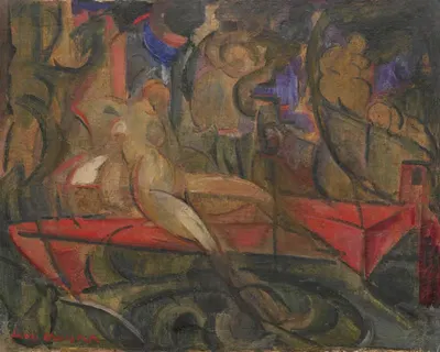 Лодка by Леон Хвистек, 1919 — digital art print download