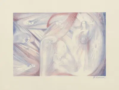 Плеяды (Семь сестер) by Францишек Седлецкий, 1922 — digital art print download