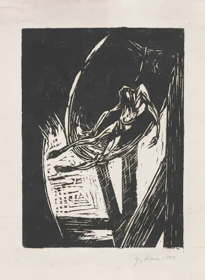 Колокол (Палач) by Ежи Хулевич, 1917 — digital art print download