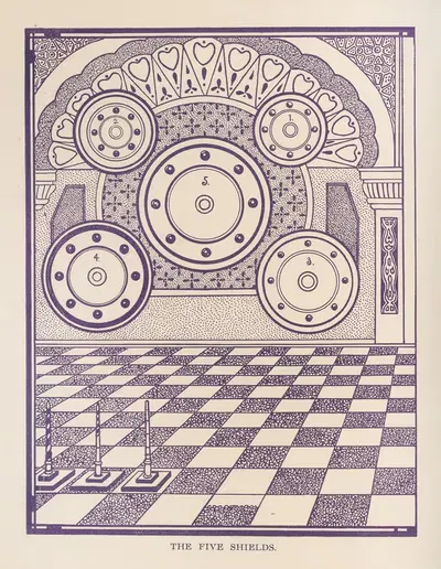 Bright-Wits, Prince of Mogadore Pl 07 by Leopold Flood, 1909 — digital art print download
