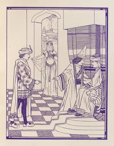 Bright-Wits, Prince of Mogadore Pl 08 by Leopold Flood, 1909 — digital art print download