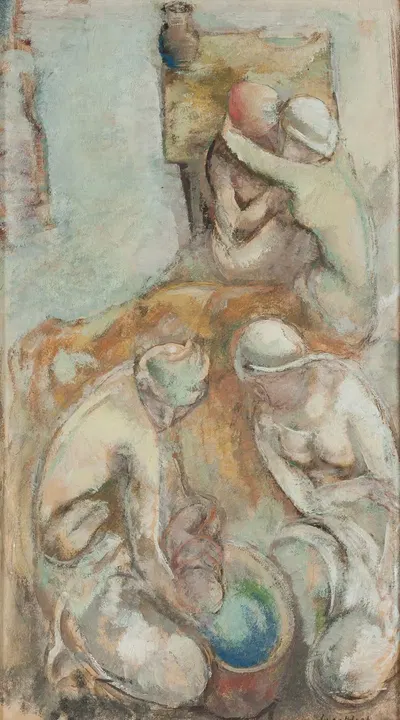 Рождение ребенка II by Леопольд Готлиб, 1930 — digital art print download