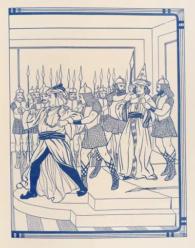 Bright-Wits, Prince of Mogadore Pl 22 by Leopold Flood, 1909 — digital art print download