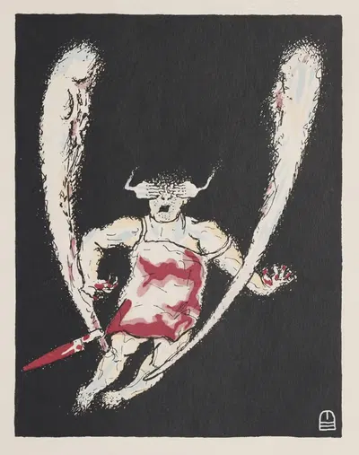 Чад Гаджо Пл. 3 by Менахем Бирнбаум, 1919 — digital art print download