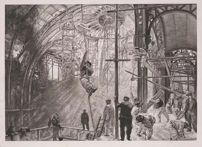 Конец работ в Большом дворце by Шарль Поль Ренуар, 1900 — digital art print download