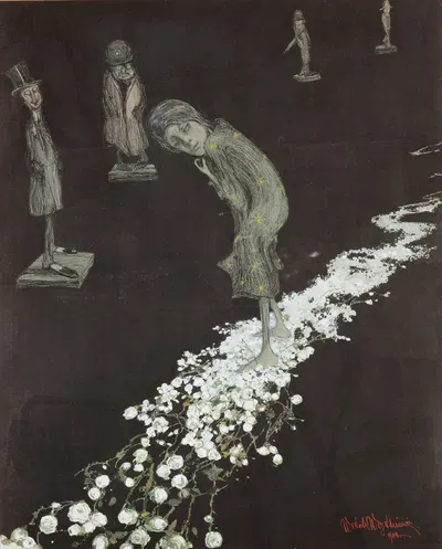 Wanton by Witold Wojtkiewicz, 1904 — digital art print download