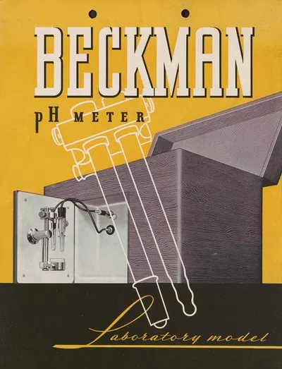 Beckman pH Meter (Laboratory Model) by Beckman Instruments, 1935 – 1940 — digital art print download