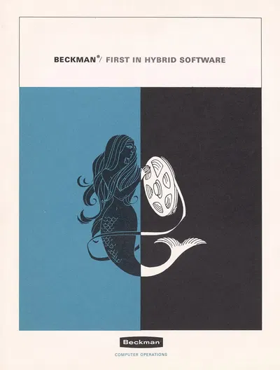 Beckman, First in Hybrid Software by Beckman Instruments — digital art print download