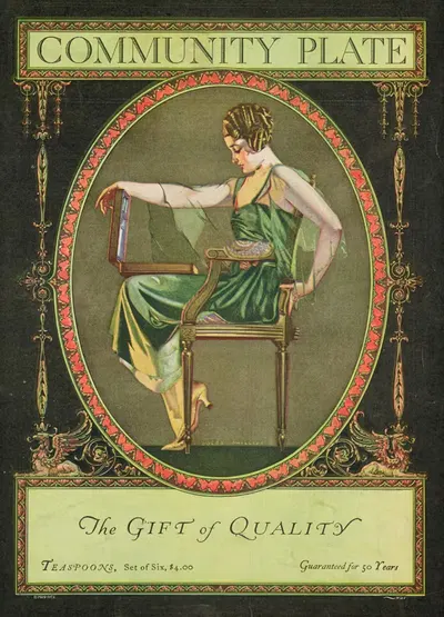 The Gift of Quality by Coles Phillips, 1919 — digital art print download