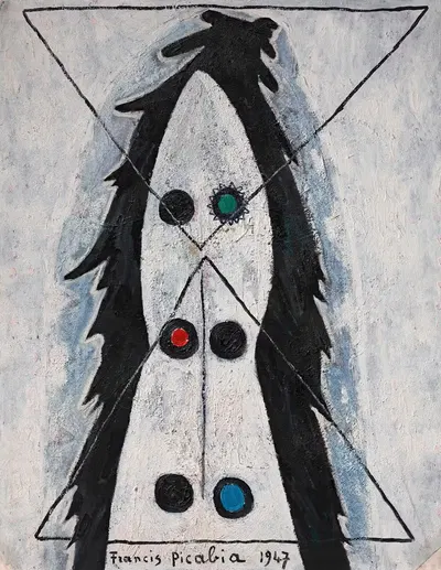 Без названия by Франсис Пикабия, 1947 — digital art print download