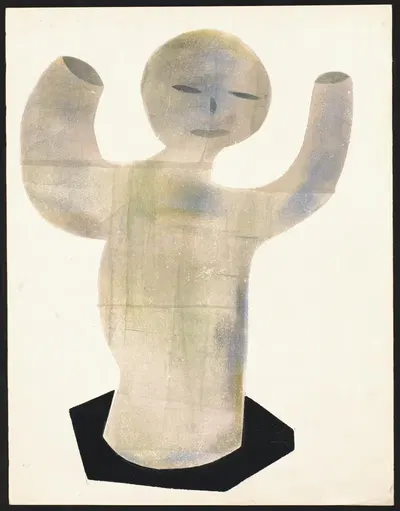 Фарфоровая кукла by Хендрик Николас Веркман, 1936 — digital art print download