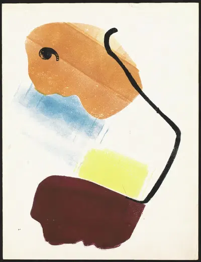 Две маски by Хендрик Николас Веркман, 1936 — digital art print download