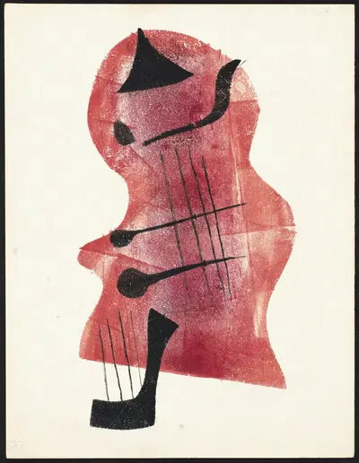 Виолончель by Хендрик Николас Веркман, 1936 — digital art print download