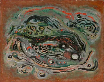 Рыбы и волны by Вольс (Вольфганг Шульце), 1940 — digital art print download