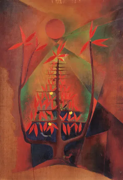 Symbolische boom by Maurice Gilliams — digital art print download