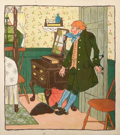 Янки Дудл: Старый друг в новом платье Пл.8 by Говард Пайл, 1881 — digital art print download