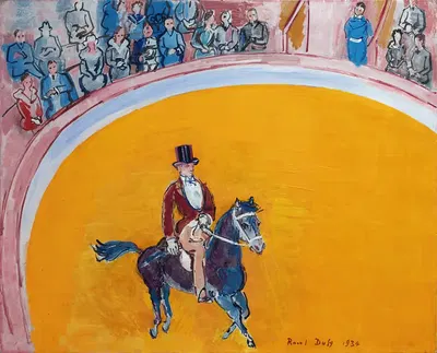 Le Cirque by Raoul Dufy, 1934 — digital art print download