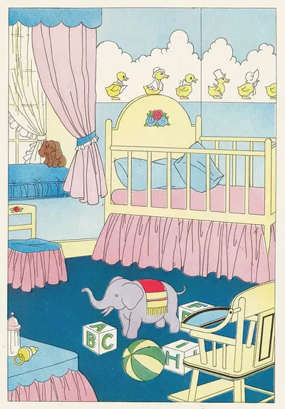 Декорации для детской by Мари Жозефина Карр, 1928 — digital art print download