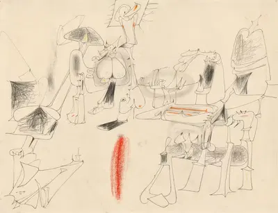 Без названия by Аршил Горки, 1946 — digital art print download