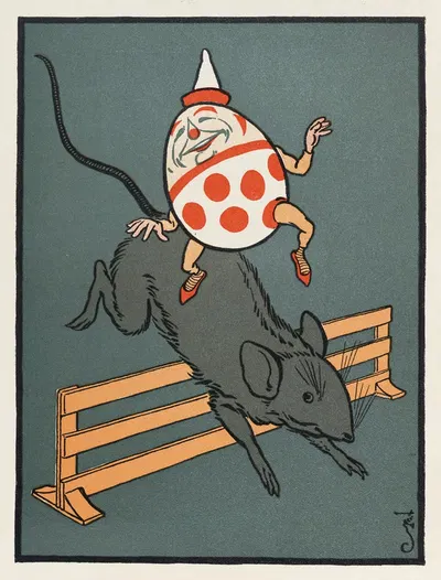 Denslow's Humpty Dumpty by William Wallace Denslow, 1903 — digital art print download