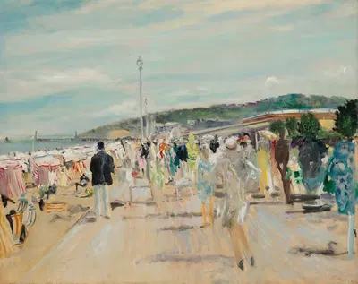 Довиль, Планы by Люсьен Адрион, 1929 — digital art print download