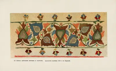 Motivy ukrainskago ornamenta Pl. 15 by Nikolay Samokish, 1900 — digital art print download