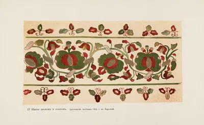 Motivy ukrainskago ornamenta Pl. 17 by Nikolay Samokish, 1900 — digital art print download